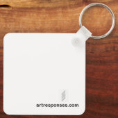 Porte-clés dessins de mariée à caractère ethnique (indien) (Verso)