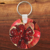 Porte-clés Dessous de verre de grenade (Recto)