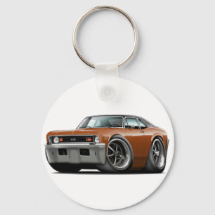Porte-clés Dessus 1973-74 Brun-Noir de nova