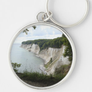 Porte-clés Destin d'amour de paix de falaises de nature d'arb