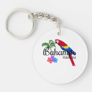 Porte-clés Destination tropicale des Bahamas de Nassau