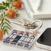 Porte-clés Destinations | Bâtiment rustique de Venise (Devant Droit)