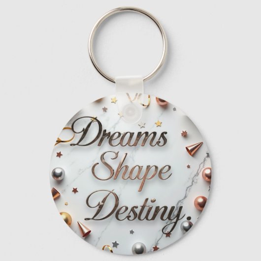 Porte-clés Destinée de forme de rêves (Recto)