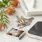 Porte-clés Détail Des Coquillages Du Monde Entier (Côté)