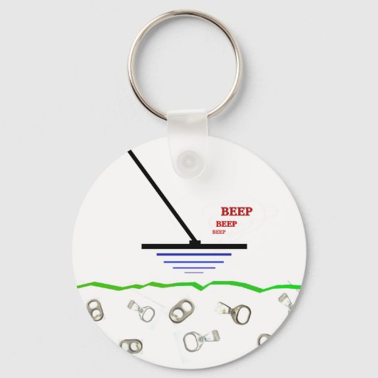 Porte-clés Détection des métaux (Recto)