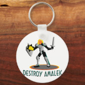 Porte-clés Détruisez Amalek (Recto)