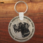 Porte-clés Deutsch Drahthaar (Recto)