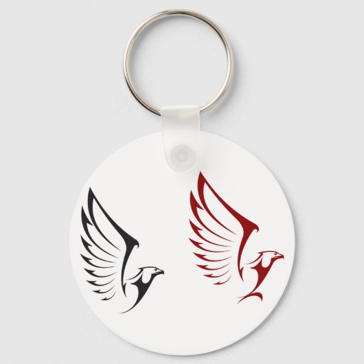 Porte-clés Deux aigles (Recto)