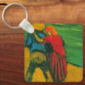 Porte-clés Deux amoureux par Vincent van Gogh (Recto)