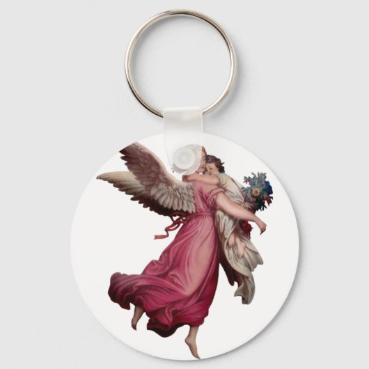 Porte-clés Deux Angels à Flight (Recto)