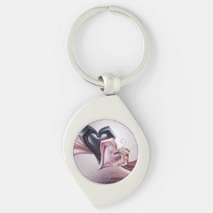 Porte-clés Deux coeurs ensemble Porte - clé