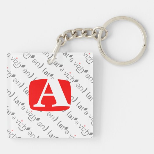 Porte-clés Deux côtés à chaque principal… (Dos)