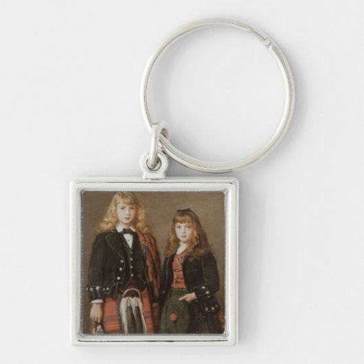Porte-clés Deux enfants (Devant)
