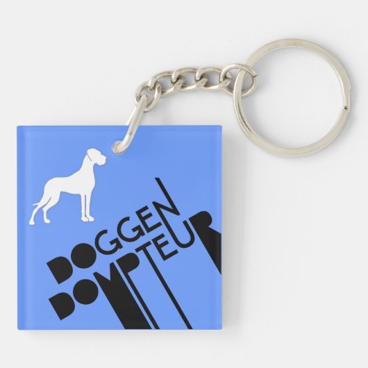 Porte-clés Deux faces imprimées (Dos)