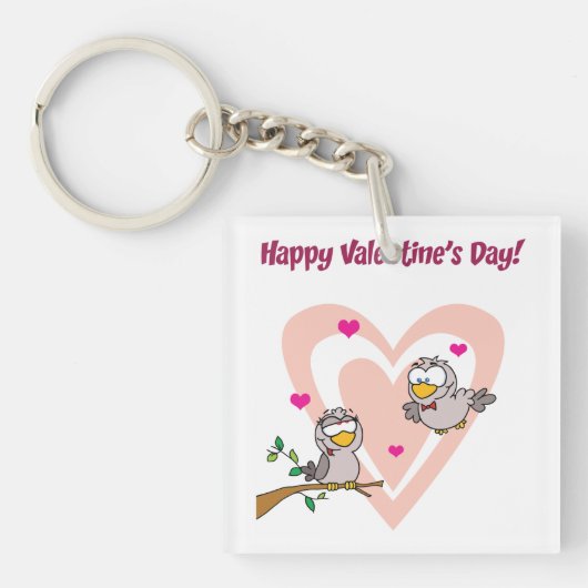 Porte-clés Deux Inséparables (Devant)