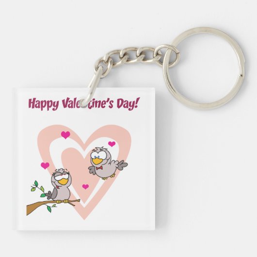 Porte-clés Deux Inséparables (Dos)