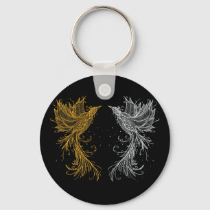 Porte-clés Deux jumeaux Phoenix