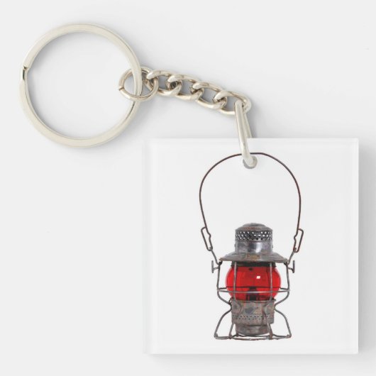 Porte-clés Deux lanternes de chemin de fer (Devant)