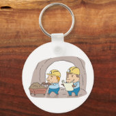 Porte-clés Deux mineurs (Recto)