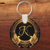 Porte-clés Deux oiseaux Porte - clé personnalisé (Recto)