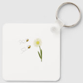 Porte-clés Deux petites abeilles mignonnes (Dos)