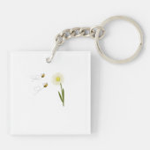 Porte-clés Deux petites abeilles mignonnes (Dos)