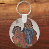 Porte-clés Deux Petites Soeurs 1906 (Recto)