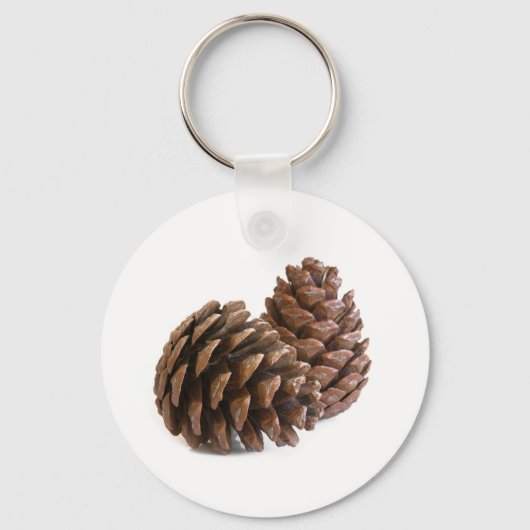 Porte-clés Deux pinecones (Recto)