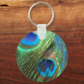 Porte-clés Deux Porte - clé Peacock Bleu (Recto)