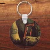Porte-clés Deux sacs et une bouteille par Vincent van Gogh (Recto)