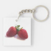 Porte-clés Deux Strawberrie (Dos)