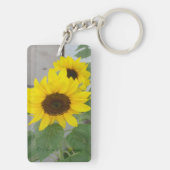 Porte-clés Deux tournesols porte - clé (Dos)
