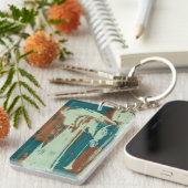 Porte-clés Deux vers le nord (Devant droit)