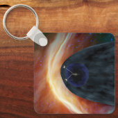 Porte-clés Deux Voyageurs Spacecraft Explorer L'Espace Turbul (Recto)