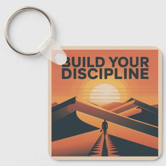 Porte-clés Développez Votre Discipline (Recto)