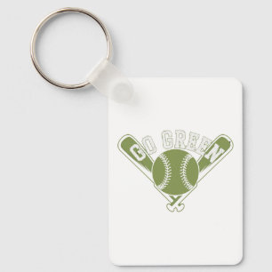 Porte-clés Devenez écolo Baseball Design
