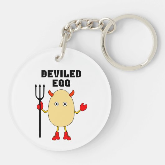 Porte-clés Deviled Egg (Dos)