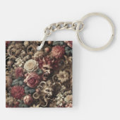 Porte-clés Dévilerie décadente - gothique baroque (Dos)