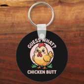 Porte-clés Devinez quoi Cul de Poulet _25 (Recto)