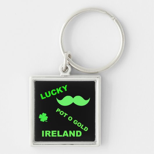 Porte-clés Devis irlandais Lucky Pot o Gold (Devant)
