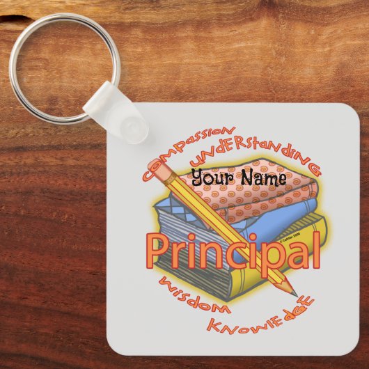 Porte-clés Devise principale (Recto)