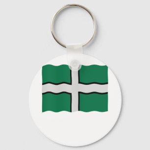 Porte-clés Devon flag