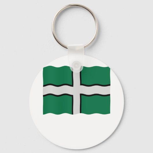 Porte-clés Devon flag (Recto)