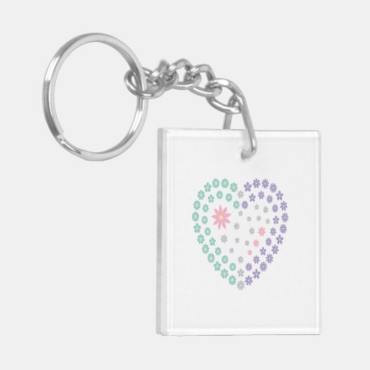 Porte-clés Dévotion florale (Devant gauche)