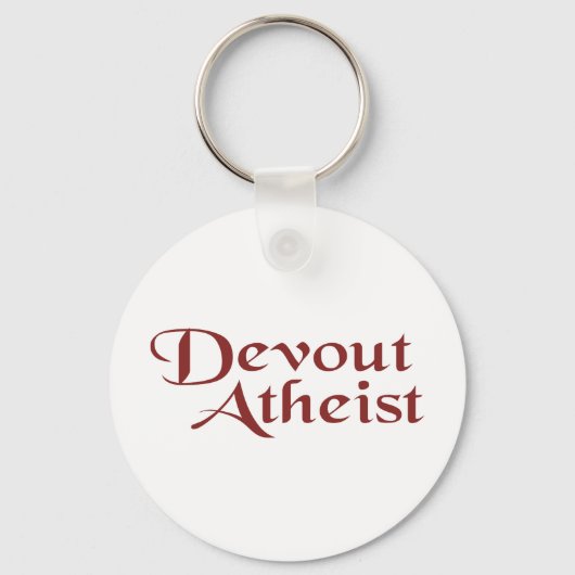 Porte-clés Devout Atheist (Recto)