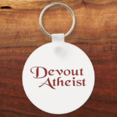 Porte-clés Devout Atheist (Recto)