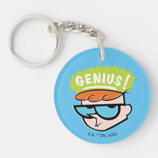 Porte-clés Dexter "Genius" Callout Graphic (Devant)