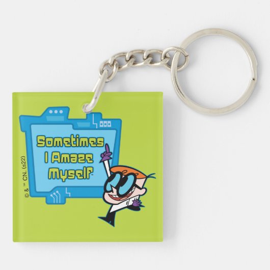 Porte-clés Dexter - Sometimes I Amaze Myself (Dos)