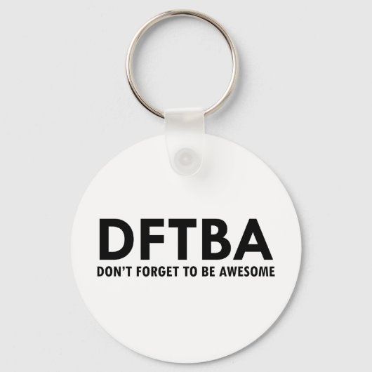 PORTE-CLÉS DFTBA (Recto)