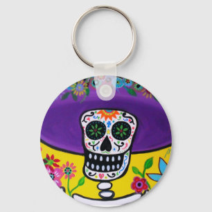 PORTE-CLÉS DIA DE LOS MUERTOS CATRINA